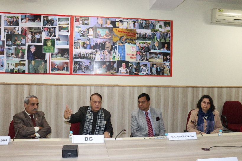 USI-CS3 Board of Management Meeting for Award of Flying Officer Amandeep Singh Gill Chair of Excellence
